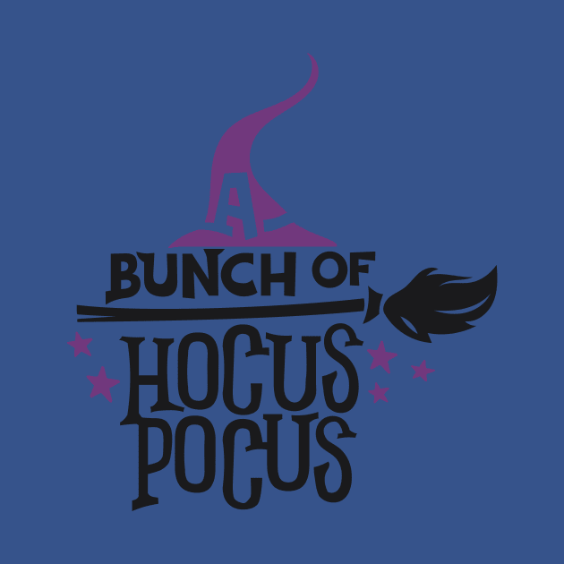 A Bunch of Hocus Pocus Halloween Print by mertkaratay