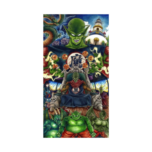 DBZ PICCOLO FAMILY DESIGN Dbz Long Sleeve TShirt TeePublic