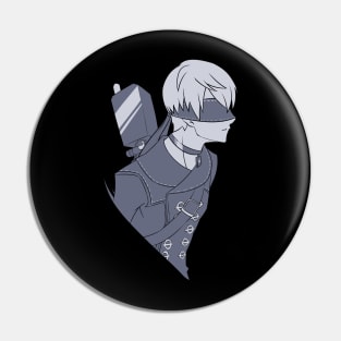 9S from Nier Automata Pin