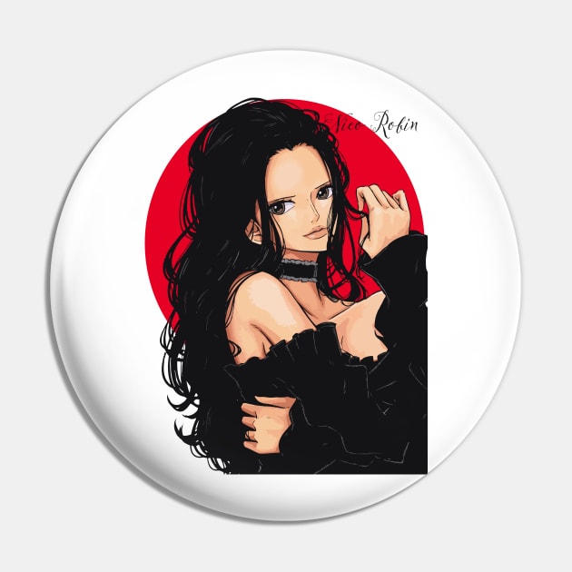 Nico Robin One Piece Fashion Pin by KDungUniversal