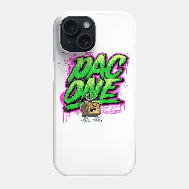 Pac One Brush Halloween Phone Case by trev4000