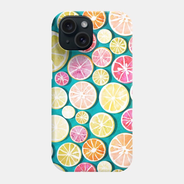 Citrus bath // pattern Phone Case by SelmaCardoso