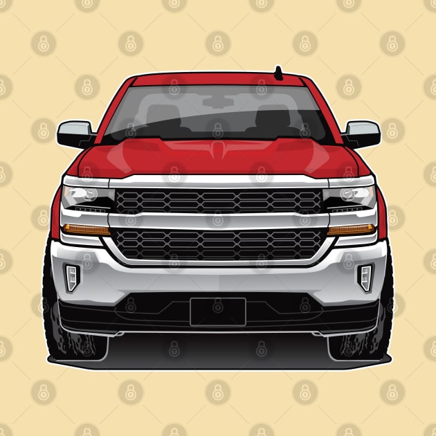 2018 Chevy 1500 Pick up Red by RBDesigns