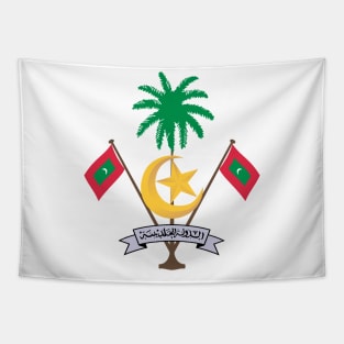 Emblem of Maldives Tapestry