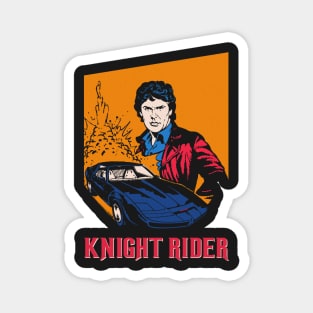 Knight Rider - Michael Knight - Kitt Supercar Magnet