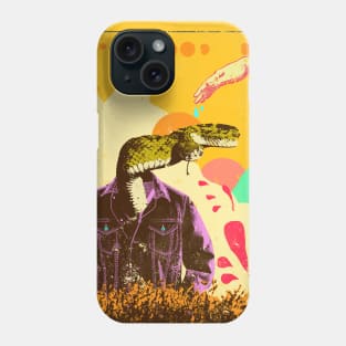 SNAKE IN THE GRASS Phone Case