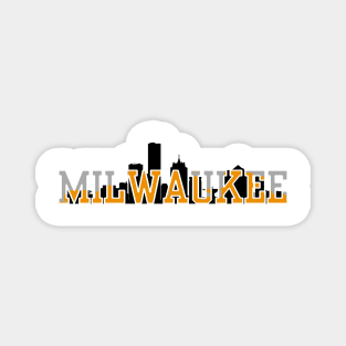 Milwaukee Skyline Magnet