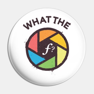 WTF - What The F? Pin