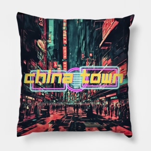 China town Pillow