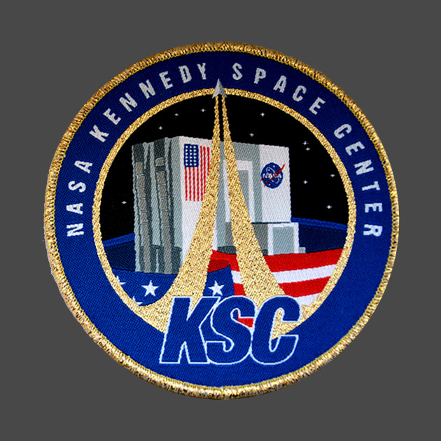 Kennedy Space Center Logo: New Logo - Kennedy Space Center Logo - T-Shirt | TeePublic