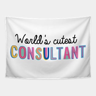 Consultant Gifts | World's cutest Consultant Tapestry