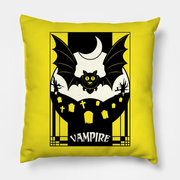 Vampy Pillow by Brieana
