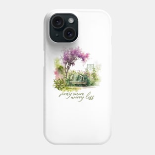 Garden Bench Melody Phone Case