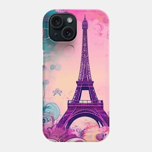 Eiffel tower Phone Case