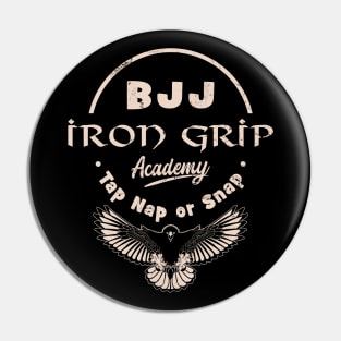 BJJ Iron Grip Academy Pin