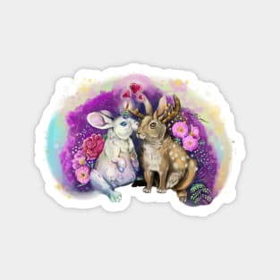 Magical Bunnies Magnet