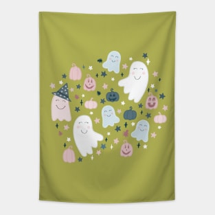 Ghostie Pattern Tapestry