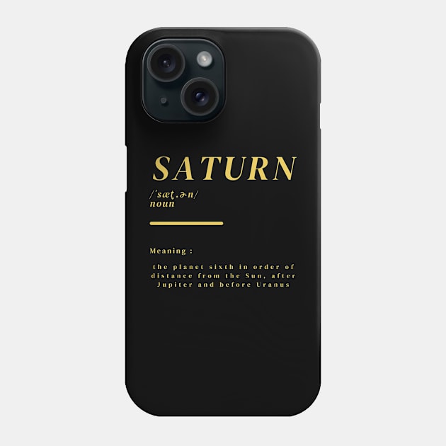 Word Saturn Phone Case by Ralen11_