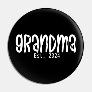 Grandma Est. 2024 Pin