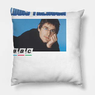 Louis Theroux 90s Blue Pillow