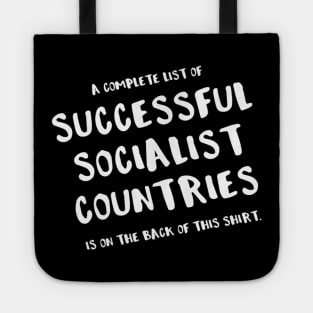 Funny Anti Socialism Tote