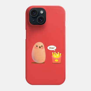 Funny French Fries Cute Kawaii Potato Phone Case