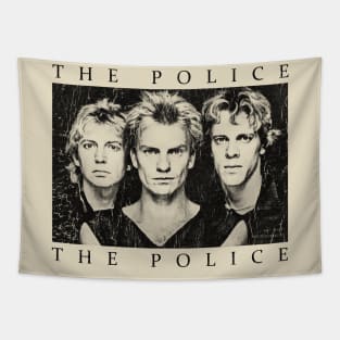 Retro The Police Tapestry