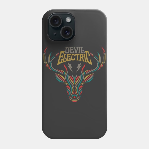 Devil Electric Deer Phone Case by arexzim