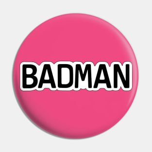 Vegeta Badman Pin