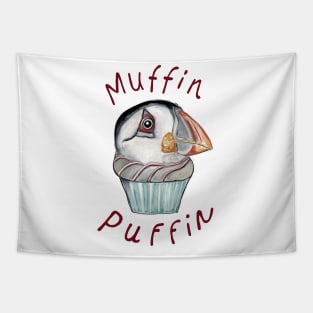 Muffin Puffin Tapestry