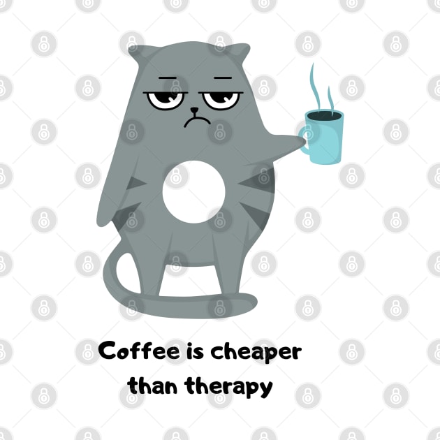 Coffee is cheaper therapy by Digital-Zoo