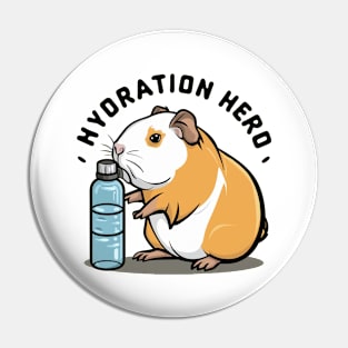 Hydration Hero Pin