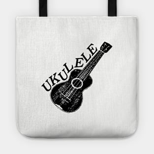 Ukulele Typography Tote