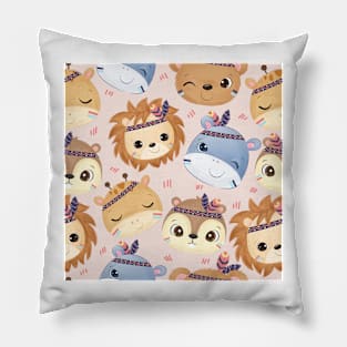 Boho Animal Collection Pillow