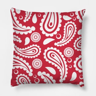 Red Hanky Pillow