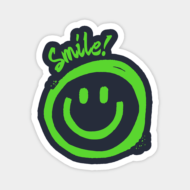 Smile! Magnet by DEWGood Designs