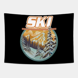 Ski Tapestry