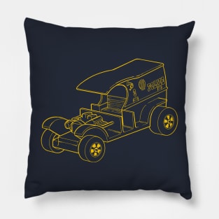 Hot Wheels Paddy Wagon Pillow