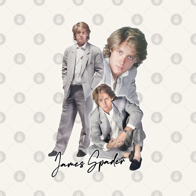 James Spader 80s Retro Design by DankFutura