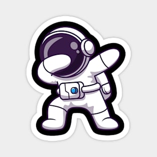 Cute Dub Astronaut Magnet