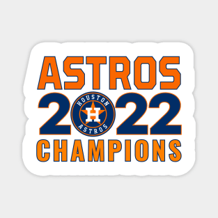 Houston Astroooos 07 champs Magnet