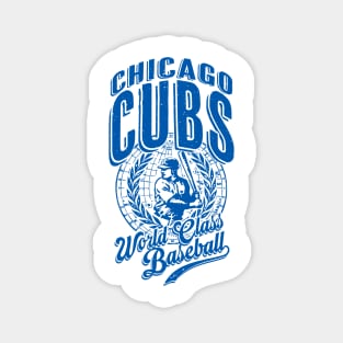 Vintage CUBS World Class Baseball Magnet