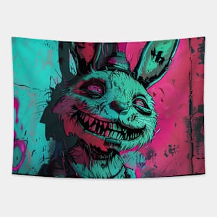 Rabid Manic Rabbit From Nightmares Tapestry