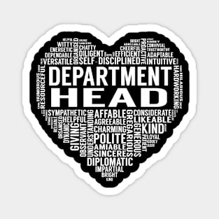 Department Head Heart Magnet