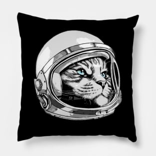 Space Kitty Cat Pillow