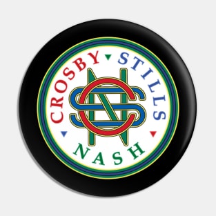 Crosby Stills Nash Young Pin