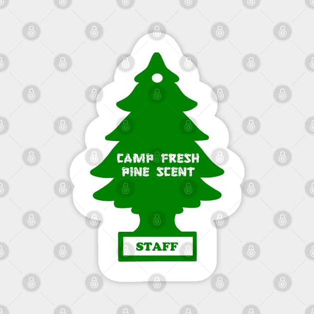 Camp Fresh Pine Scent Magnet by Bommush Designs