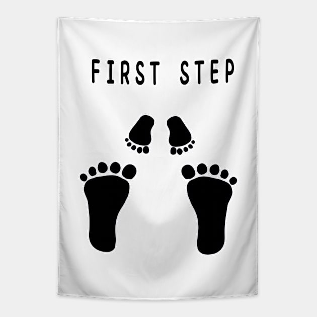 Significant Traces in Daily Life – First Step Tapestry by XCOLLECTION