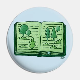 Book of the Woods Pin