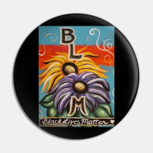 Black Lives Matter Bloom Pin